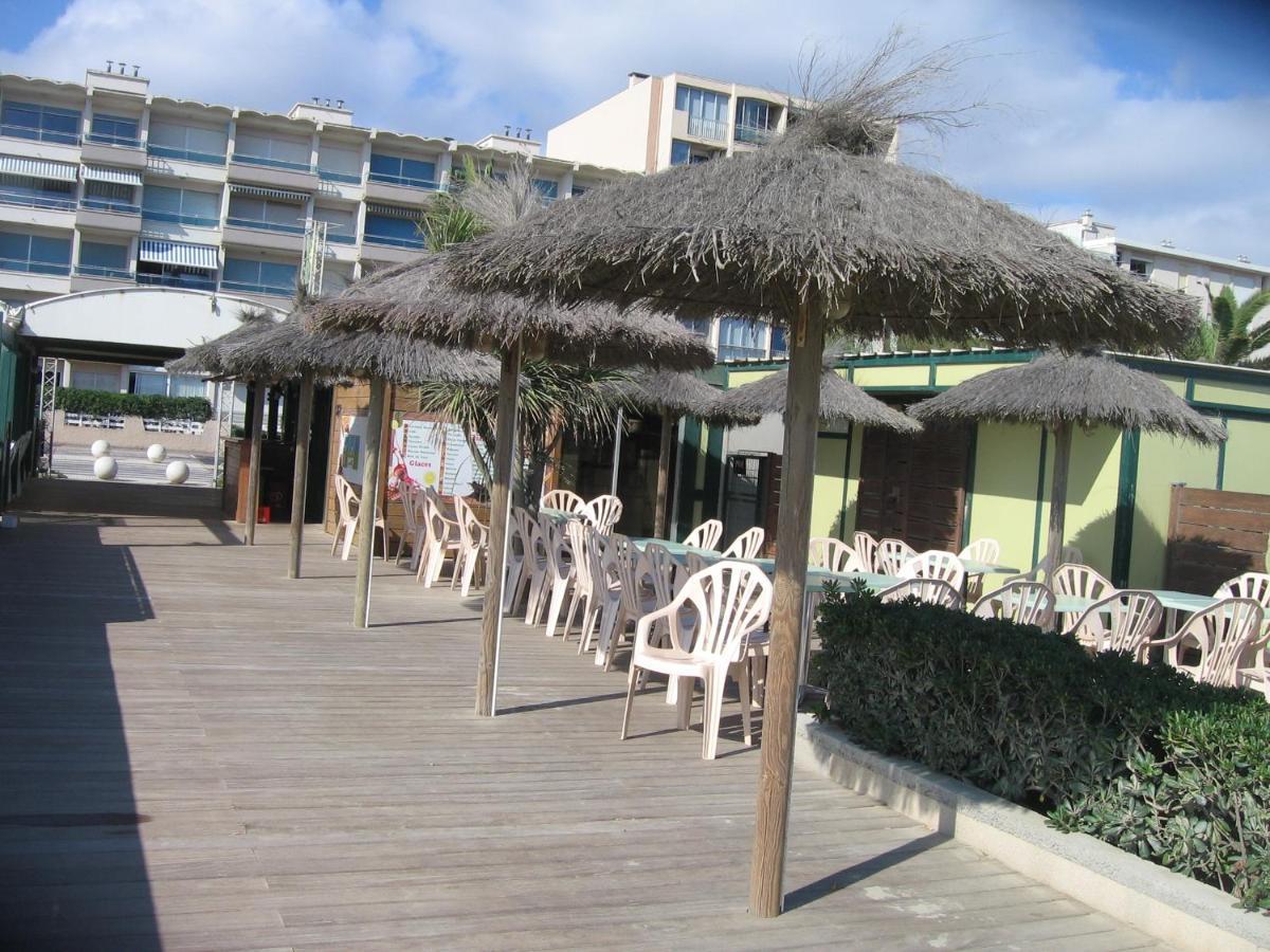 Studio Vue Sur La Mer Au 6Eme Et Dernier Etage Canet-en-Roussillon Bagian luar foto