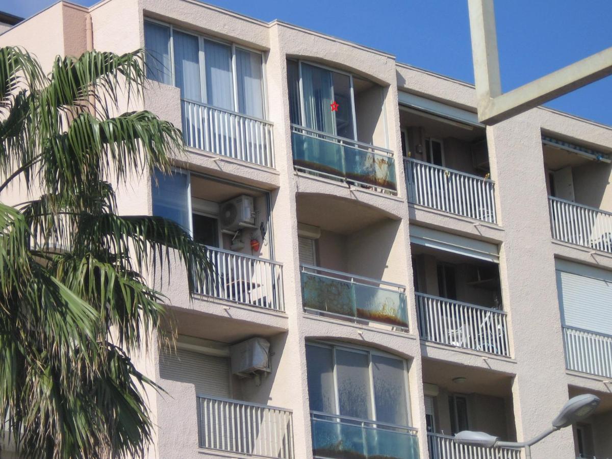 Studio Vue Sur La Mer Au 6Eme Et Dernier Etage Canet-en-Roussillon Bagian luar foto